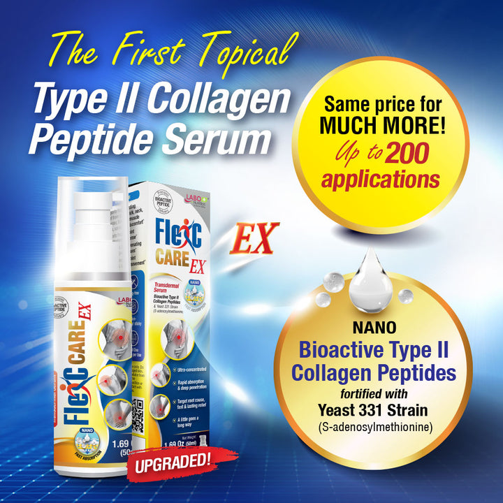 LABO FlexC MAX EX + FlexC CARE EX Knee Joint Muscle Stiff Pain Relief Curcumin Collagen - Lifestream Group US