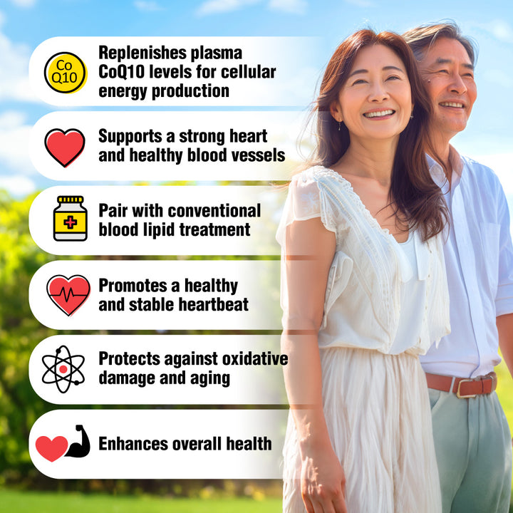 LABO CardioREGAIN EX Ubiquinol CoQ10-Heart Health Energy &amp; Healthy Blood Pressure - Lifestream Group US