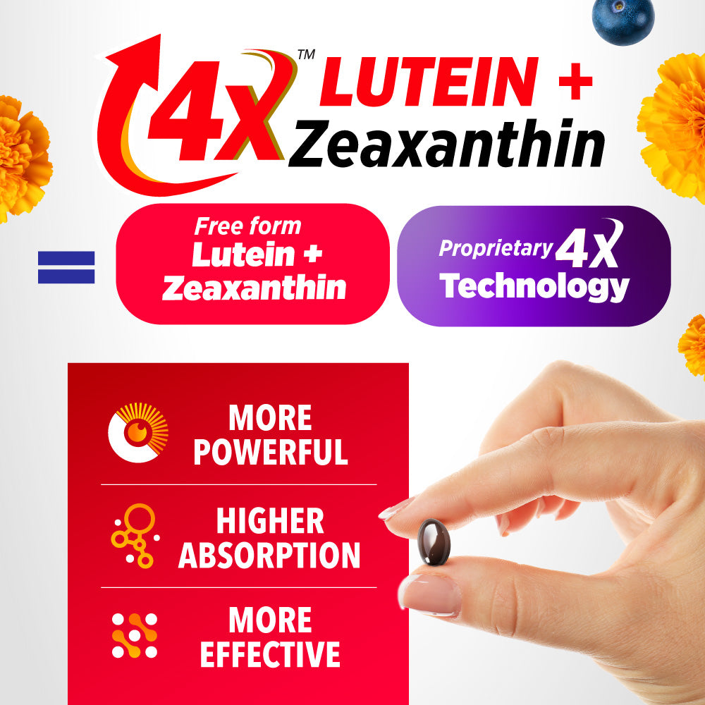 AFC Ultimate Vision PRO 4X Free Form Lutein 4X Eye Supplement Floater Glaucoma Strain (INTENSIVE) - Lifestream Group US
