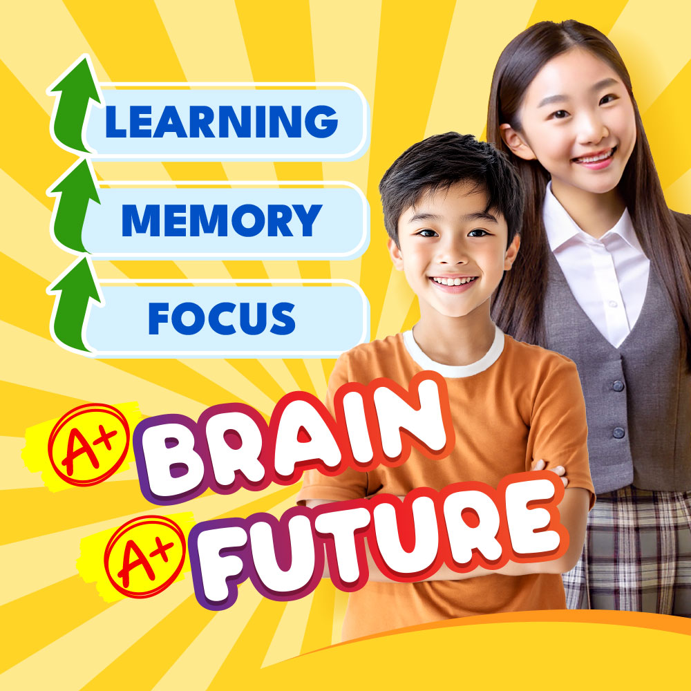 LABO Nutrition I ♥ My Kids Brain &amp; Bones Chewable Burstlet, Orange - 380mg Ultra-concentrated rTG Form Omega 3 DHA Fish Oil, Vitamin D3 &amp; K2 for Brain - Lifestream Group US