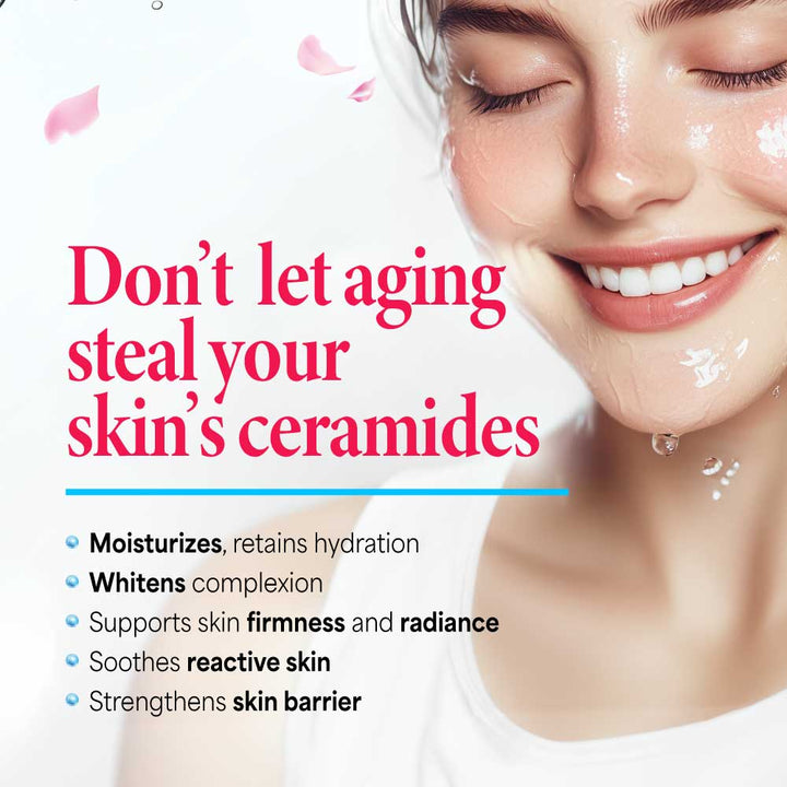 LABO Nutrition Le Ageless Placenta 99 with Ceramides – Placenta Supplement with Collagen Peptides &amp; Oryza Ceramides for Skin Regeneration, Hydration, Anti-Aging, Wrinkle Support &amp; Immune Health, 60 Capsules - Lifestream Group US