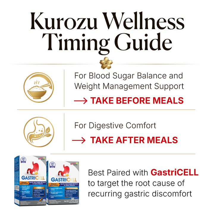 LABO Kurozu Vinegar for Digestion Detox Bloating Constipation Cleansing Slimming Weight Energy &amp; Wellness Health - Lifestream Group US