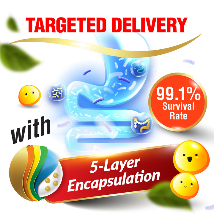 LABO Nutrition FloraGG 250亿益生菌 膳食纤维 改善免疫力消化 清肠瘦身祛痘 鼠李糖乳杆菌GG株