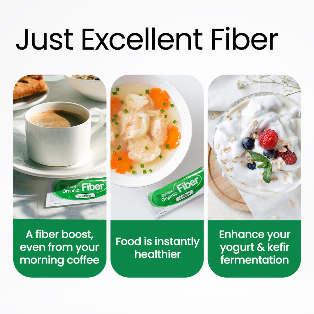 LABO Bioactive Organic Fiber No Bloating &amp; Gas Sunfiber—Digestion Diarrhea &amp; Constipation - Lifestream Group US