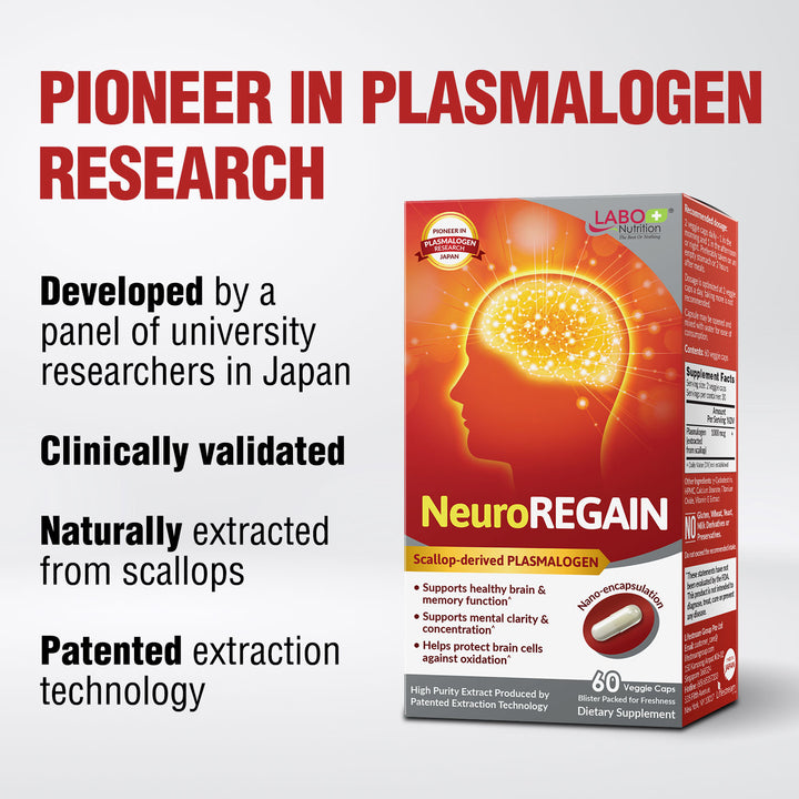 LABO NeuroREGAIN - New Hope for Dementia Memory Loss Mental Clarity &amp; Improve Brain Health - Lifestream Group US