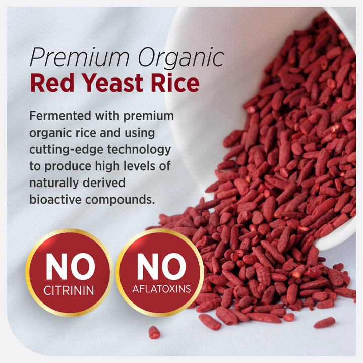 LABO Nutrition CHOLRestore – Red Yeast Rice with Phytosterol Health Supplement, Supports Healthy Cholesterol Levels &amp; Cardiovascular System, Citrinin &amp; Aflatoxin Free - Lifestream Group US