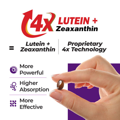 AFC Japan Ultimate Vision PRO – Improved, Up-Sized Formula - Support Vitamins for Eye Health with Lutein, Zeaxanthin 4X, Bilberry – Nutrients for Blurry Sight, Dry Eyes, Macular Health & Sharp Focus, 45 Softgels