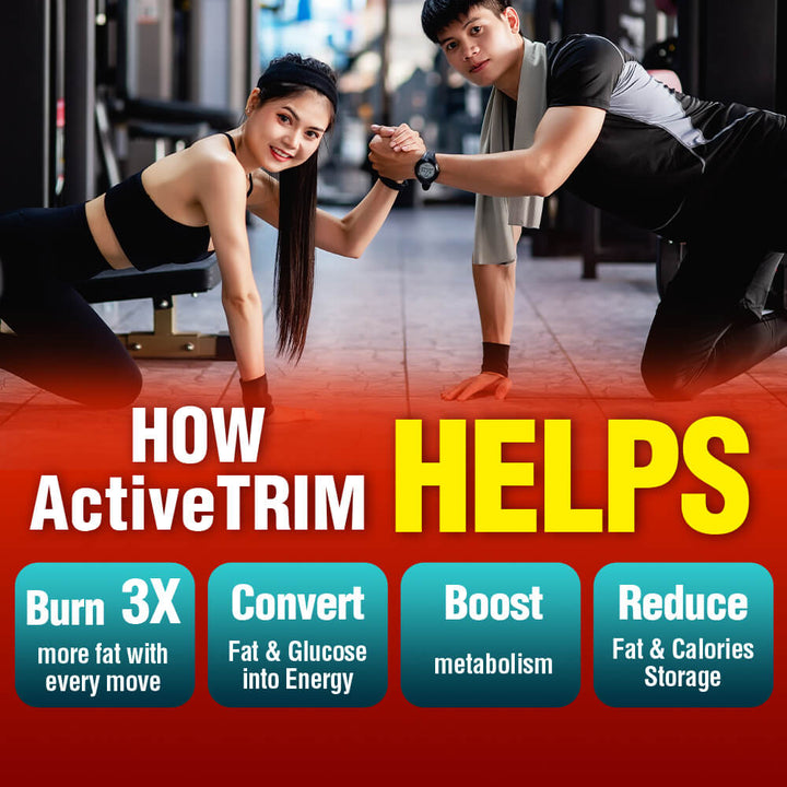 AFC Japan ActiveTRIM活速瘦 Burns 3x More Fat With Every Move-Slimming, Burn Fat Burner, Loss Weight - Lifestream Group US