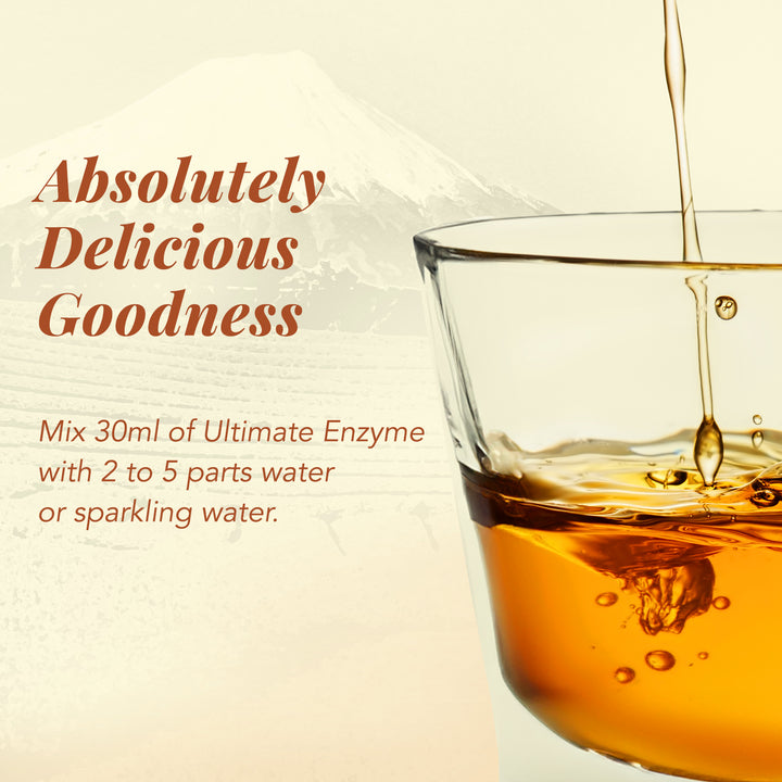 AFC Japan Digestive Ultimate Enzyme Drink – Pure Digestive Enzymes for Digestion, Gas, Bloating, Constipation Relief &amp; Immune Support – 106 Fermented Fruits &amp; Vegetables, Enzyme Supplement, 720ml - Lifestream Group US