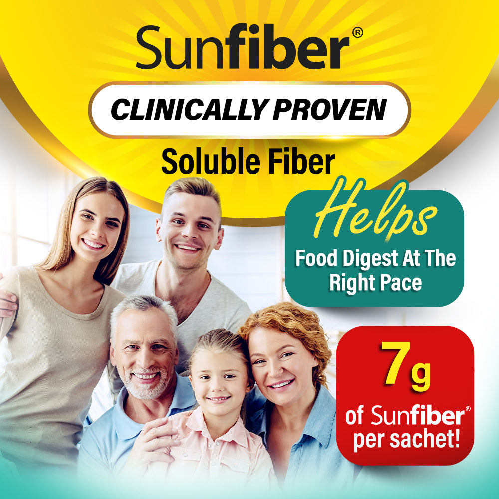 LABO Nutrition FiberGG Sunfiber+10 Billion CFU Probiotics—Digest Skin Weight Immunity No Bloating & Gas