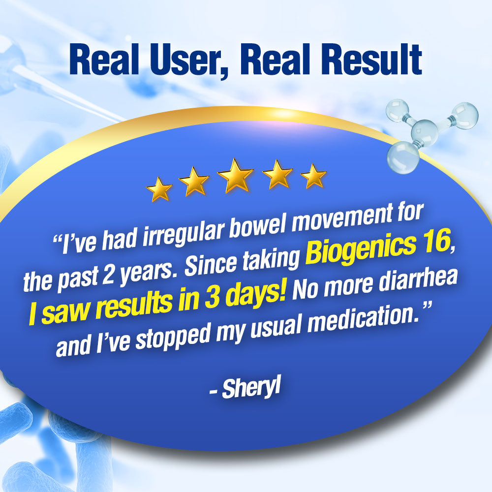 LABO Nutrition Biogenics 16 Predigested Probiotics—Digestive Immunity Eczema IBS Diarrhea - Lifestream Group US