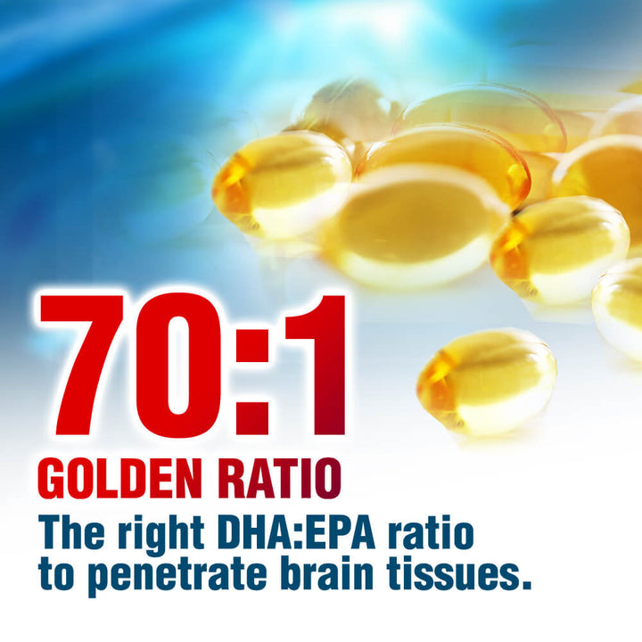 AFC Ultimate DHA70 - Omega 3 Fish Oil DHA EPA Smarter Learning Focus Attention Memory &amp; Eye Health for Children - Lifestream Group US