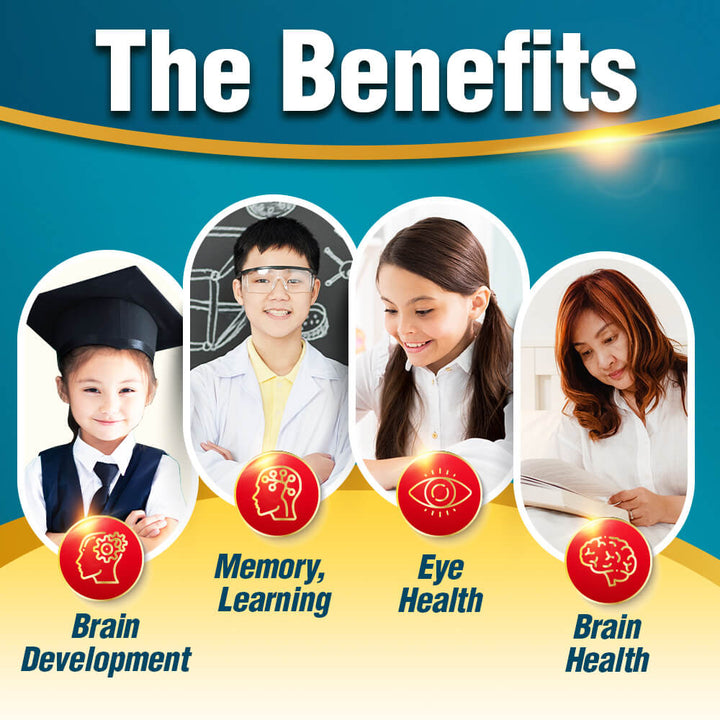 AFC Ultimate DHA70 - Omega 3 Fish Oil DHA EPA Smarter Learning Focus Attention Memory &amp; Eye Health for Children - Lifestream Group US