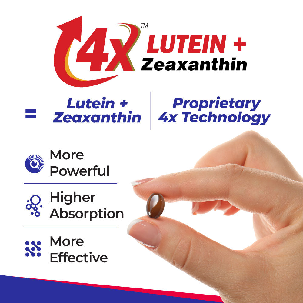 AFC Japan Diamond Vision PRO 4X - Vision Formula with Lutein 4X &amp; Zeaxanthin for Strain, Fatigue, Blurry &amp; Poor Vision, Dryness, Vision Health, 60 Count - Lifestream Group US