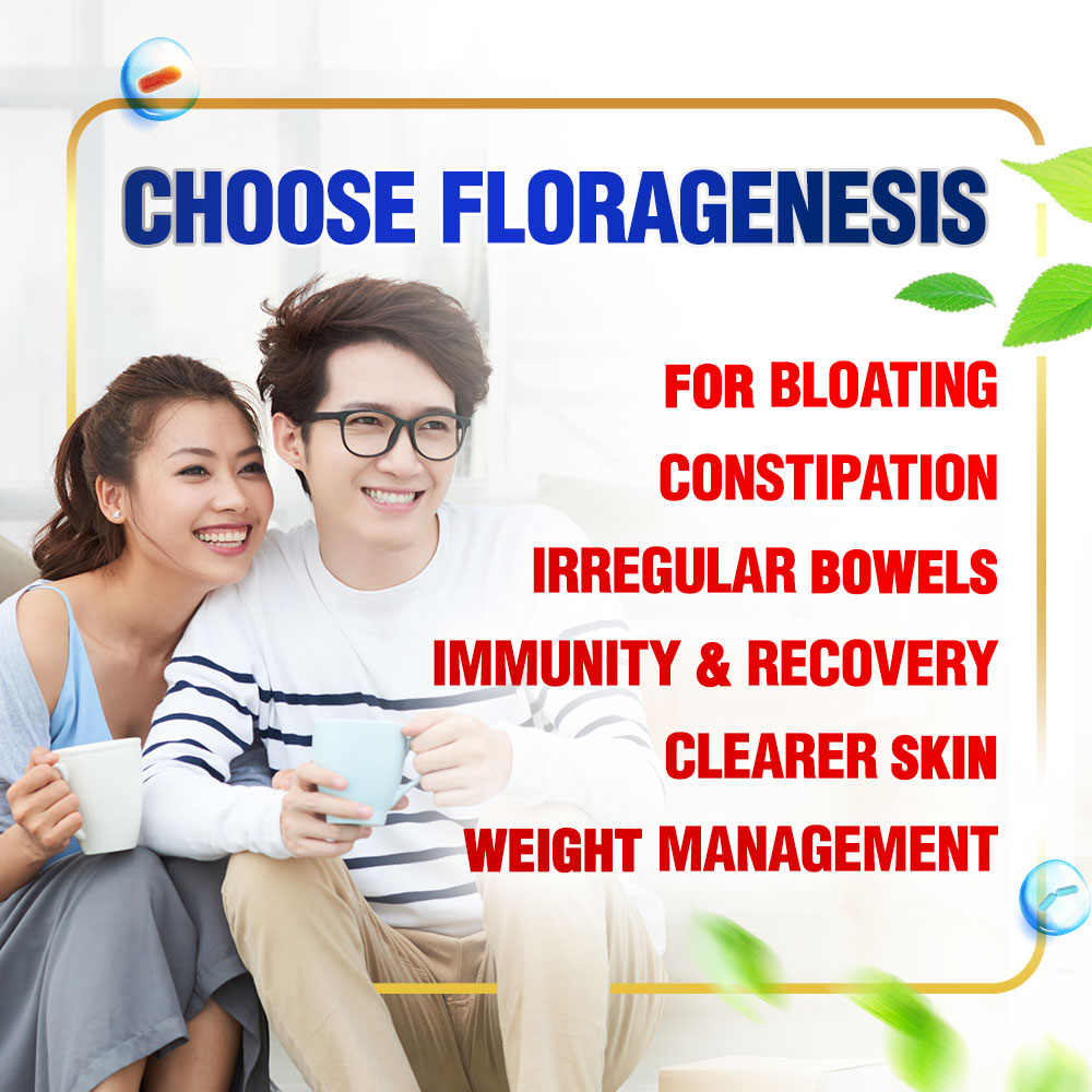 LABO Nutrition FloraGenesis 50 Billion CFU Live Probiotics for Gut Bloating Immune Slimming - Lifestream Group US