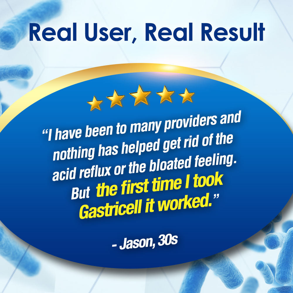 LABO GastriCELL Sachet 善胃仙-For Stomach Gastric &amp; H. Pylori-Acid Reflux Heartburn Bloat Indigestion - Lifestream Group US