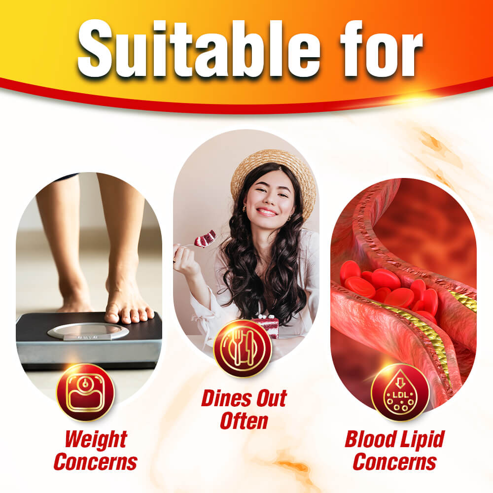 AFC LipoBlock Block Fats &amp; Calories - Loss Weight Slimming-Take Before Snacks Oily Foods - Lifestream Group US