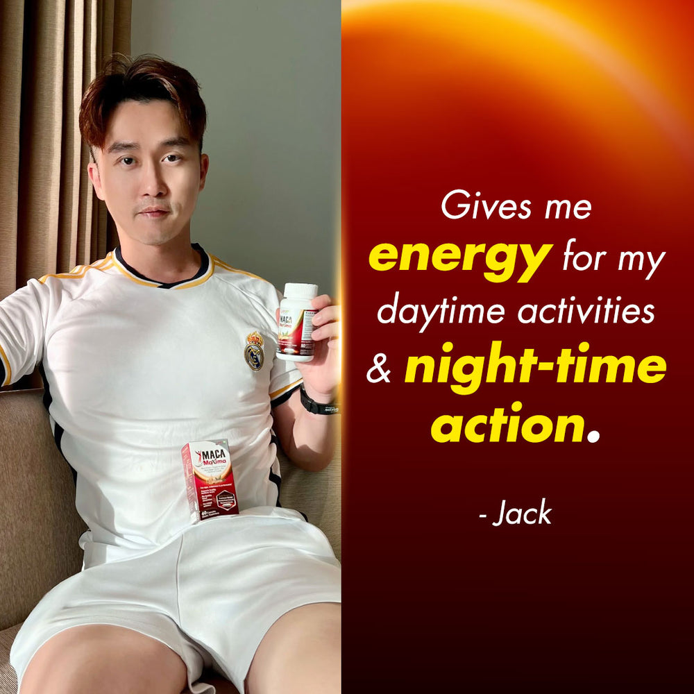 LABO Nutrition MacaMaxima Male Libido Performance Natural Booster Tongkat Ali + Maca for Men Health Energy & Stamina - Lifestream Group US