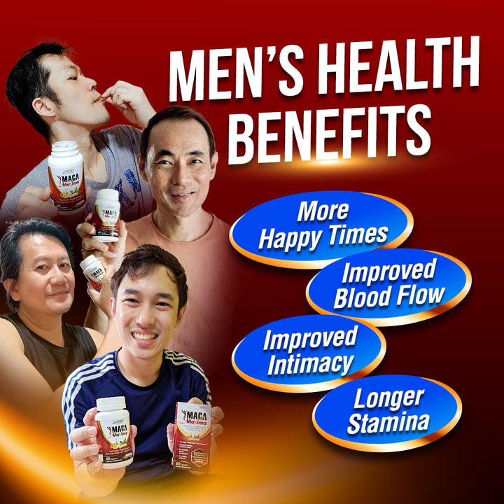 LABO Nutrition MacaMaxima Male Libido Performance Natural Booster Tongkat Ali + Maca for Men Health Energy &amp; Stamina - Lifestream Group US