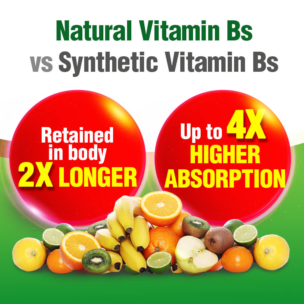 AFC Natural Vitamin B Complex Folic Acid Boost Energy Memory Healthy Hair &amp; Skin - Lifestream Group US