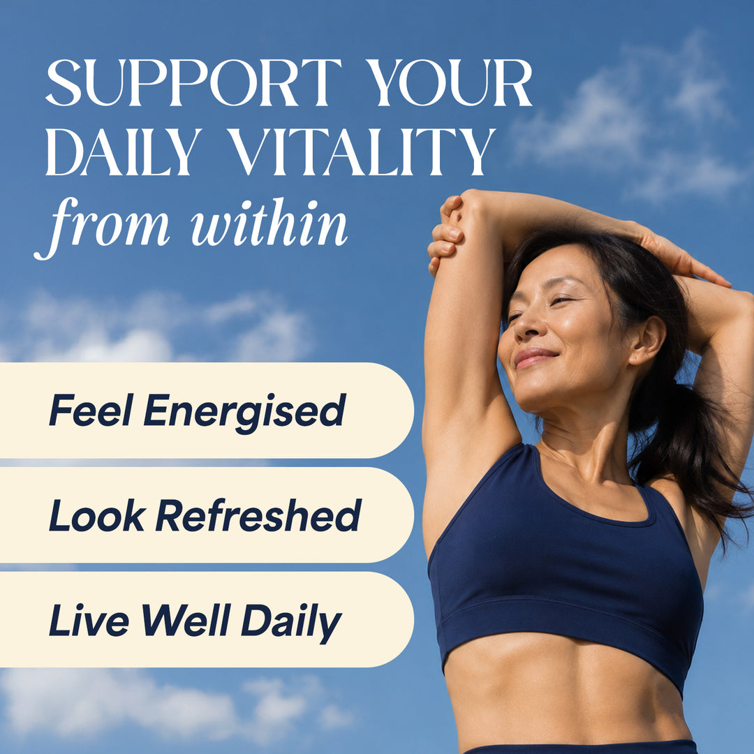 LABO Nutrition Le Ageless NMN+ with NAD+ Boosters for Anti Aging Vitality Energy Metabolism Brain Heart Sleep 60 capsules - Lifestream Group US