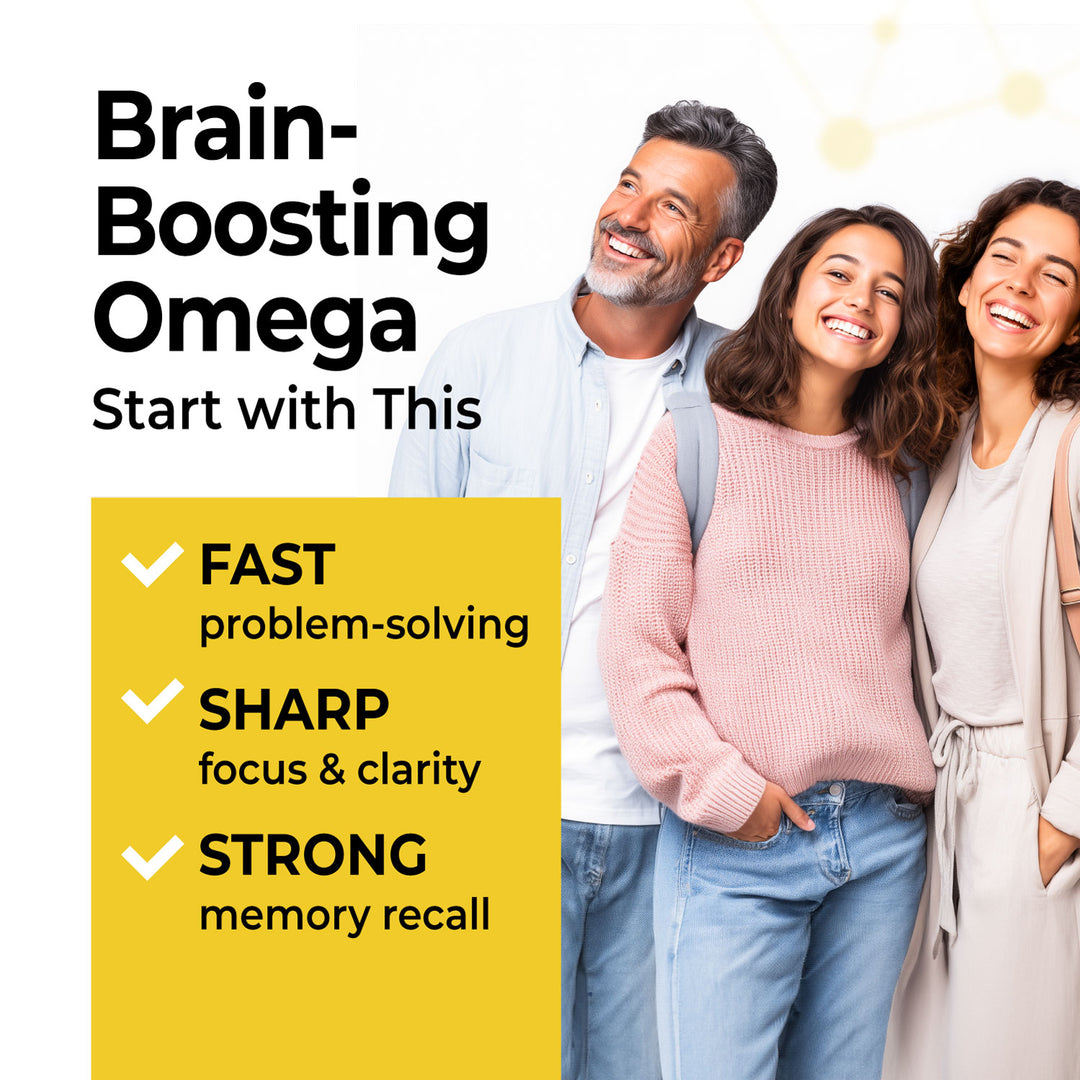 LABO Nutrition OmaxPure DHA Omega 3 Fish Oil | IFOS Certified High Strength rTG Omega 3 Fatty Acids Supplement with DHA &amp; EPA - for Brain, Eye Prenatal Support | 120 Mini Softgels, 60 Servings - Lifestream Group US