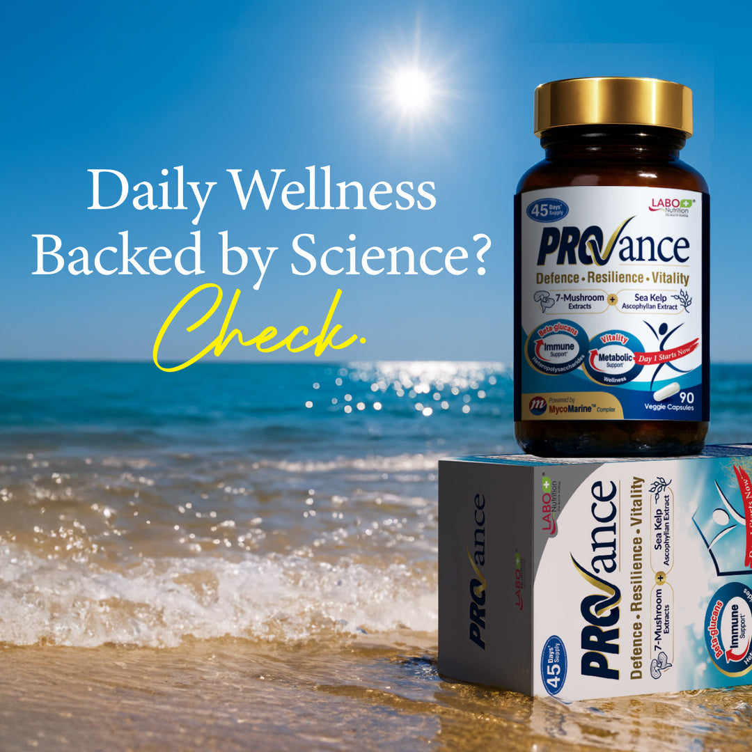 LABO Nutrition PROVANCE Natural Supplement to Support Metabolic Health, Immune Resilience &amp; NK Cells, Gut &amp; Digestive Health, Sustain Energy for All Ages, Women &amp; Men - 90 Veggie Capsules - Lifestream Group US