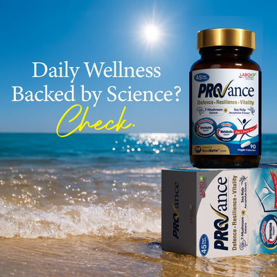 LABO Nutrition PROVANCE Natural Supplement to Support Metabolic Health, Immune Resilience & NK Cells, Gut & Digestive Health, Sustain Energy for All Ages, Women & Men - 90 Veggie Capsules