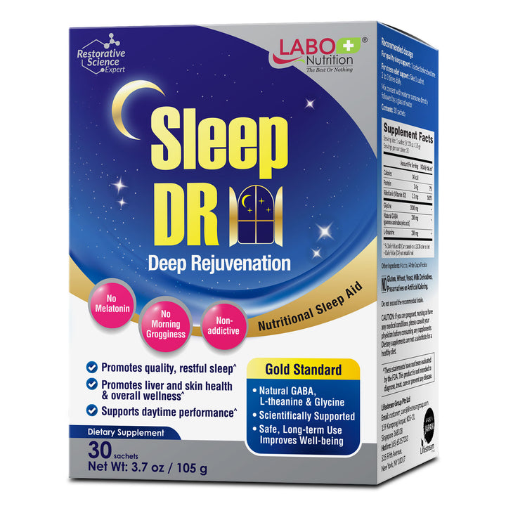 LABO Nutrition Sleep DR熟睡宁 - 失眠补充剂  含有天然 GABA  不含褪黑激素