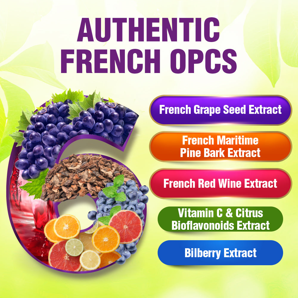 LABO Nutrition SUPER OPCs—French Grape Seed Extract—Immune Antioxidant Bright Skin