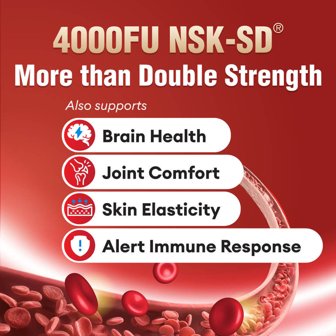 LABO Nutrition Ultimate VesseCLEAR EX Nattokinase for Clean Blood Vessels, Healthy Circulation, Brain, Immune &amp; Heart - Lifestream Group US