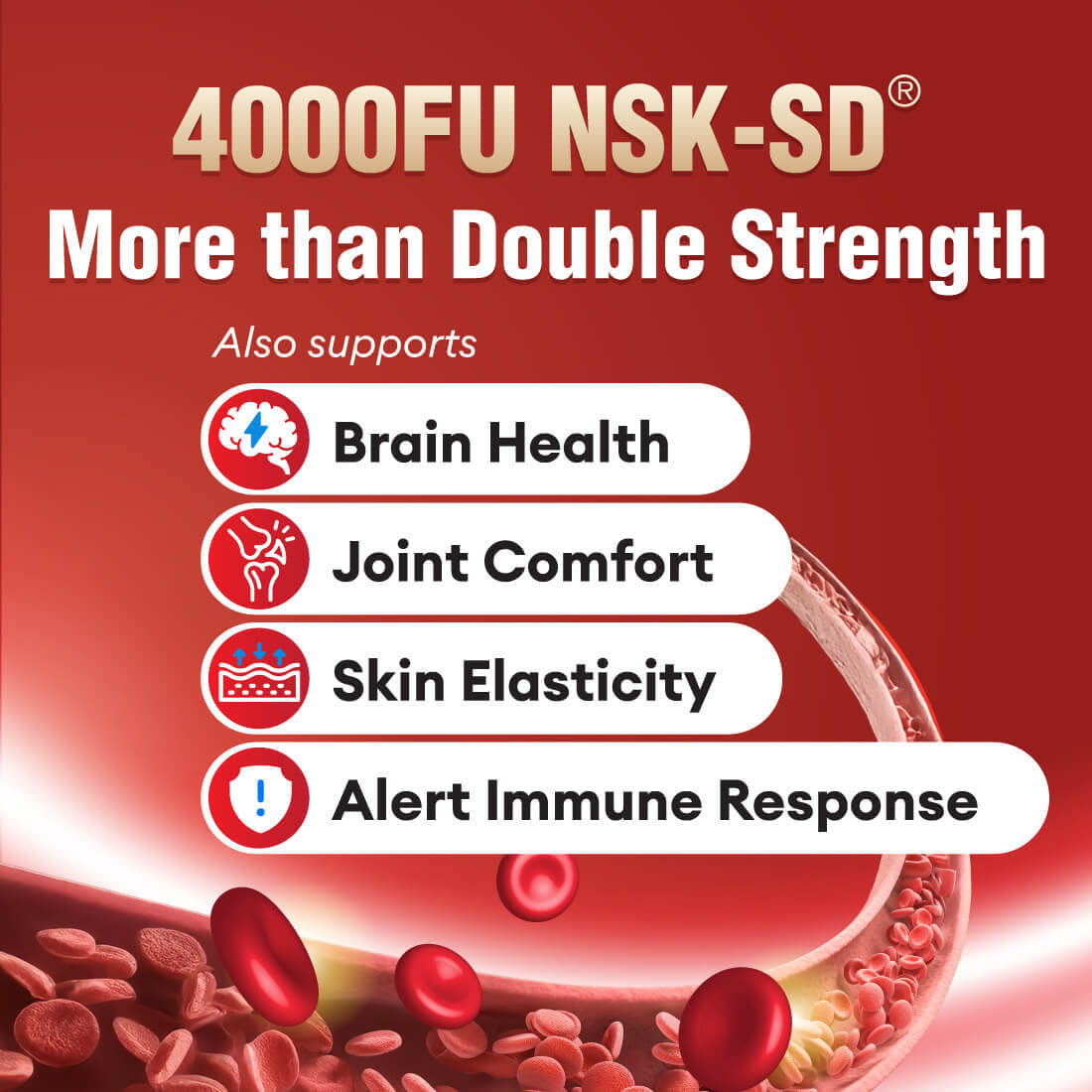 LABO Nutrition Ultimate VesseCLEAR EX Nattokinase for Clean Blood Vessels, Healthy Circulation, Brain, Immune & Heart - Lifestream Group US