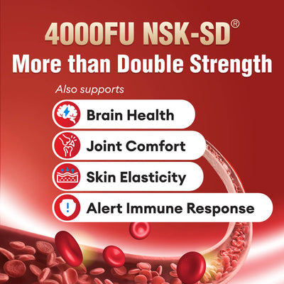 LABO Nutrition Ultimate VesseCLEAR EX Nattokinase for Clean Blood Vessels, Healthy Circulation, Brain, Immune & Heart - Lifestream Group US