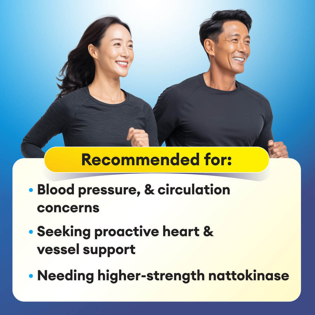 LABO Nutrition Ultimate VesseCLEAR EX Nattokinase for Clean Blood Vessels, Healthy Circulation, Brain, Immune &amp; Heart - Lifestream Group US