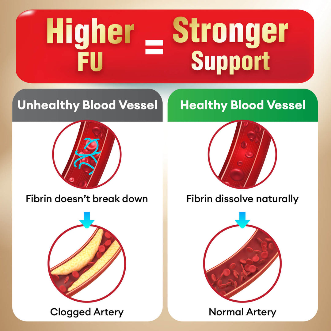 LABO Nutrition Ultimate VesseCLEAR EX Nattokinase for Clean Blood Vessels, Healthy Circulation, Brain, Immune &amp; Heart - Lifestream Group US