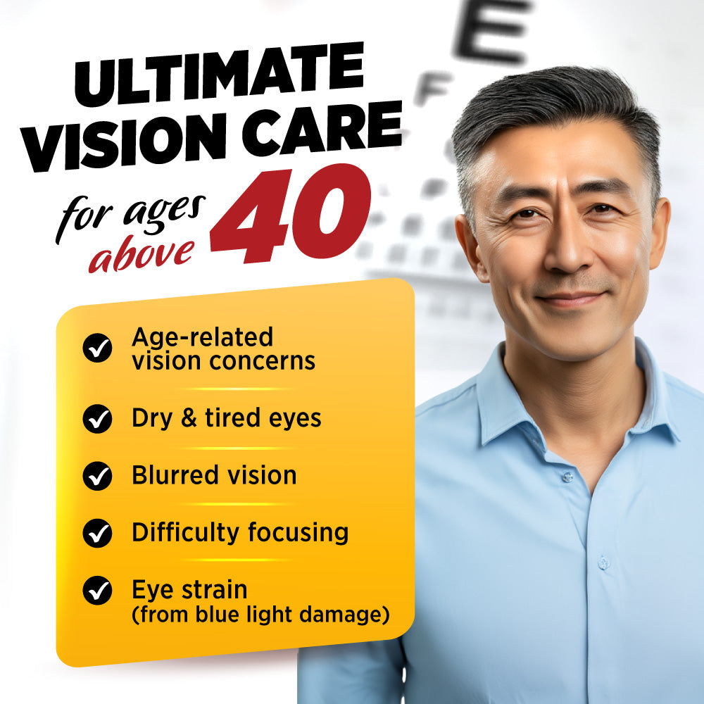 LABO Ultimate VisionREGAIN -INTENSIVE Vision &amp; Saffron Extract for Dry Blurry Vision, Night Vision, Eye Strain - Lifestream Group US