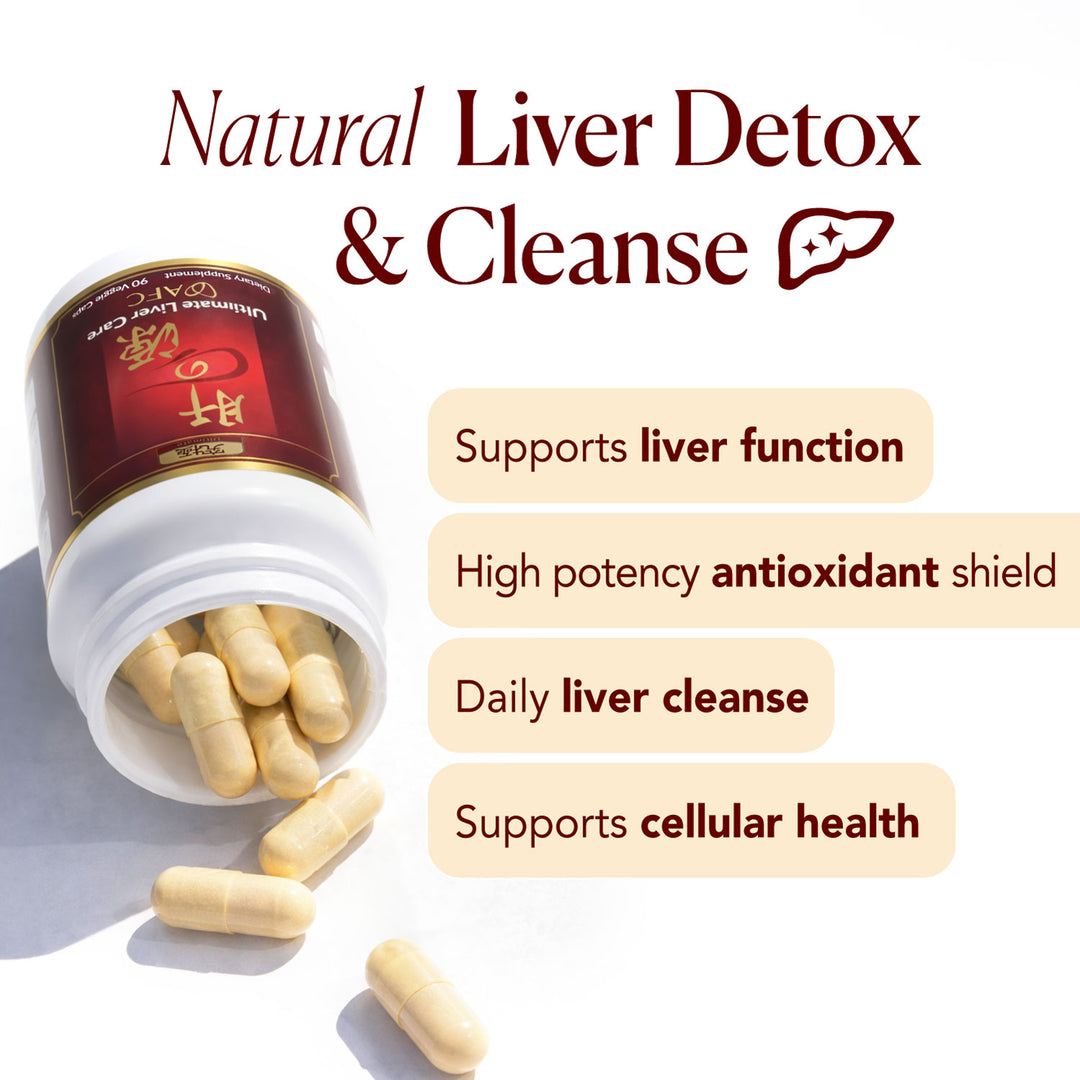 AFC Japan Ultimate Liver Care Cleanse Detox Supplement Formula – Supports Healthy Liver Function with Amino Acid L-Ornithine, L-Citrulline, L-Cystine, and Turmeric Extract, 90 Veggie Capsules - Lifestream Group US