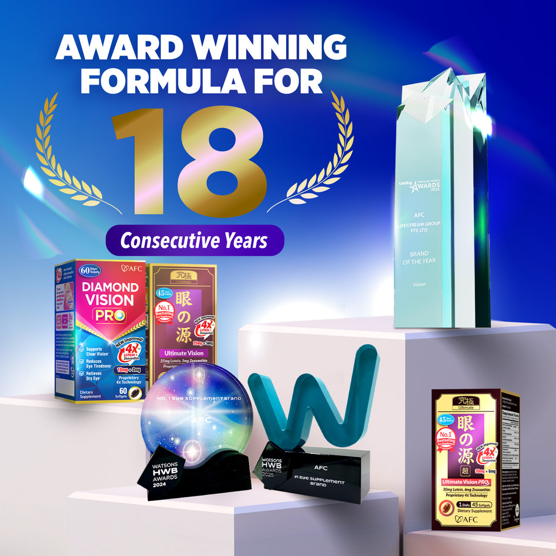 AFC Ultimate Vision PRO 4X Free Form Lutein 4X Eye Supplement Floater Glaucoma Strain (INTENSIVE) - Lifestream Group US