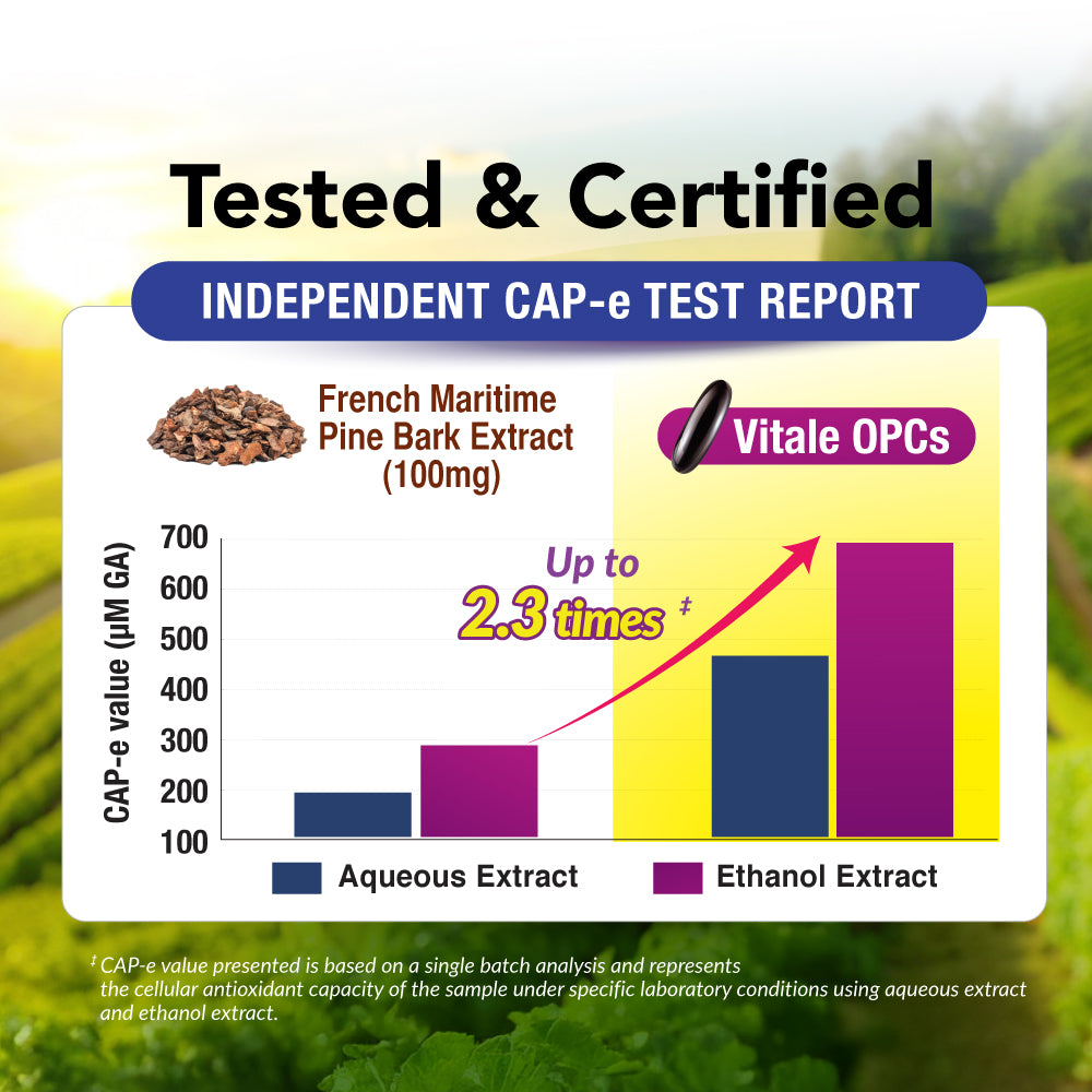 LABO Nutrition Vitale OPCs | Premium European Grape Seed Extract with Aronia, Citrus Bioflavonoids | Supports Circulation, Skin Health and Cellular Protection | 100% polyphenols 90 Softgels - Lifestream Group US
