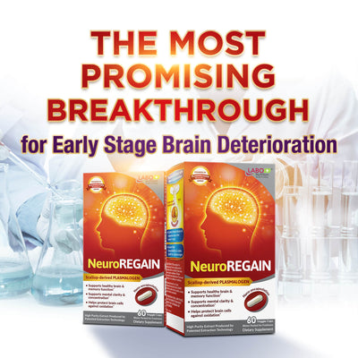 LABO NeuroREGAIN - New Hope for Dementia Memory Loss Mental Clarity & Improve Brain Health