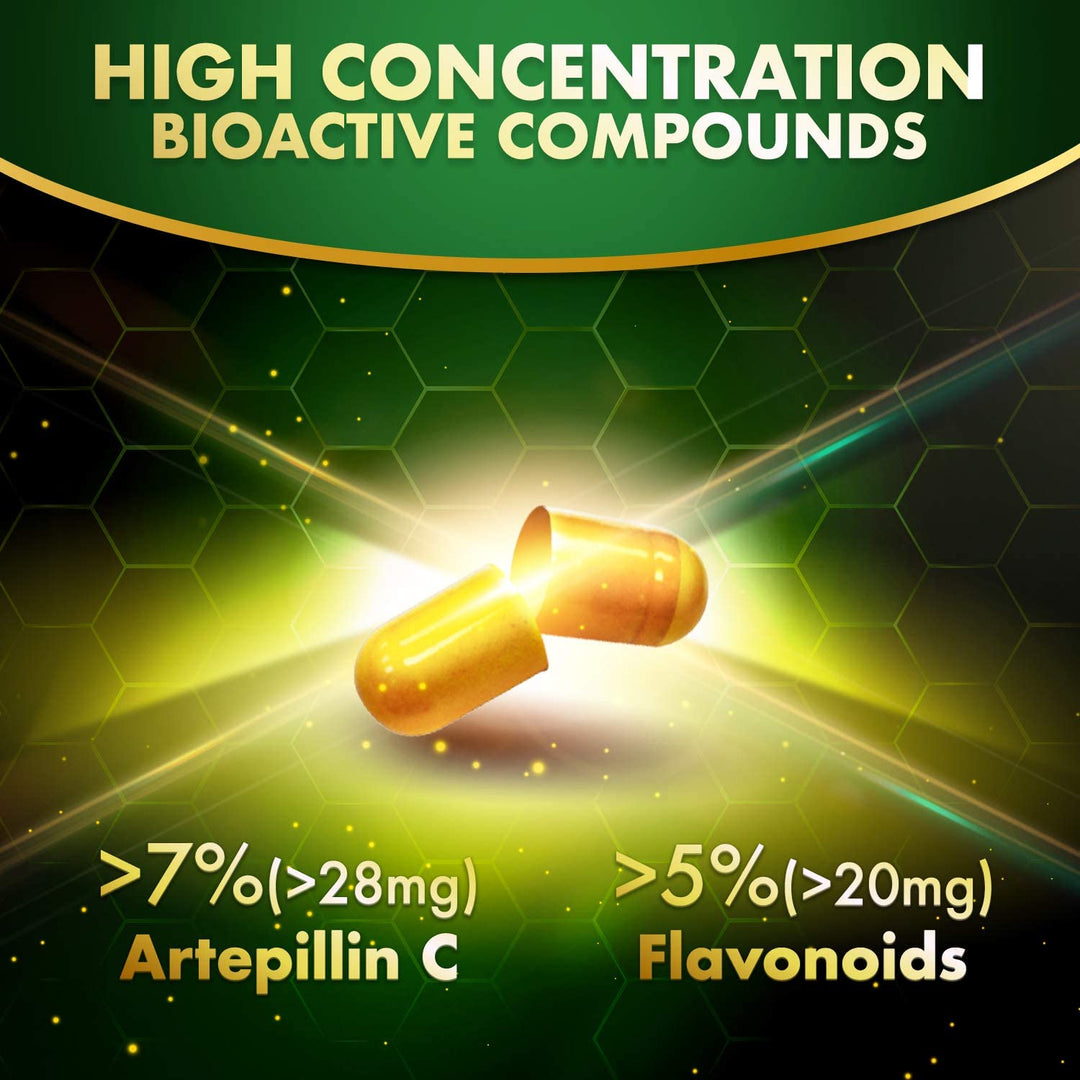 LABO Nutrition Brazilian Green Propolis Ultimate - Contains >7% Artepillin C &amp; >5% Flavonoids, for Immune &amp; Brain Support, Natural, High Concentrate - Lifestream Group US