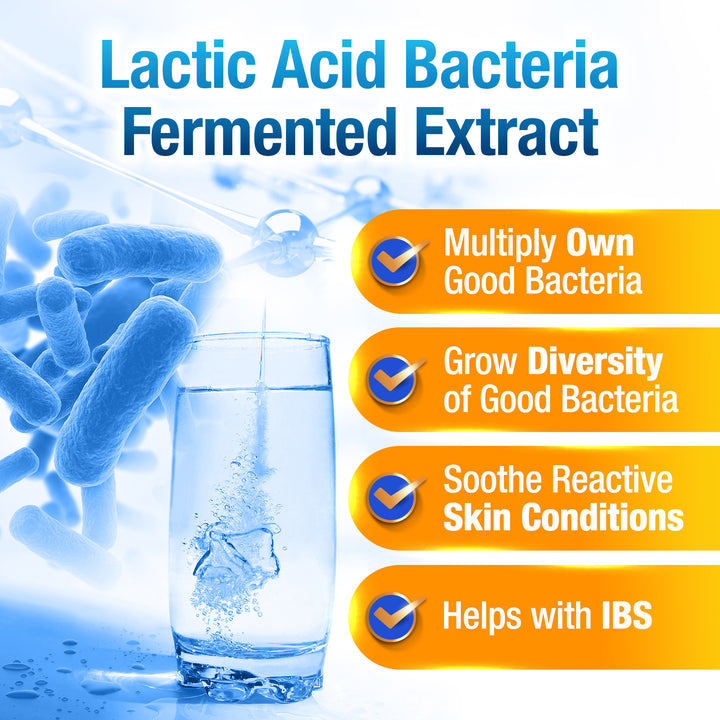 LABO Nutrition Biogenics 16–Lactic Acid Bacteria Fermented Extract, 1000x More Effective, Gut Health Support Beyond Probiotics &amp; Prebiotics - Lifestream Group US